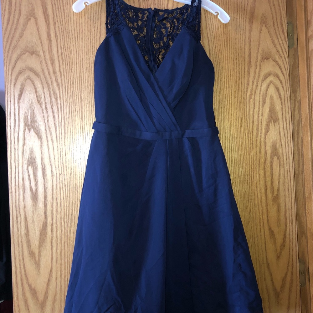 Navy Blue Bridesmaid dress